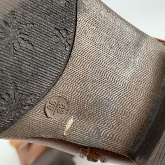 Dirty Laundry Fay Faux Leather Ankle Booties 8.5 Womens Brown Academia Low Boots - Picture 7 of 10